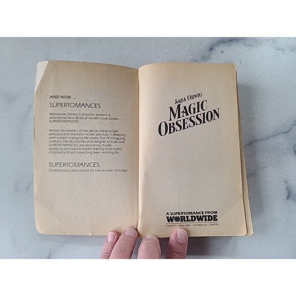Magic Obsession By Sara Orwig Paperback - Picture 2 of 10
